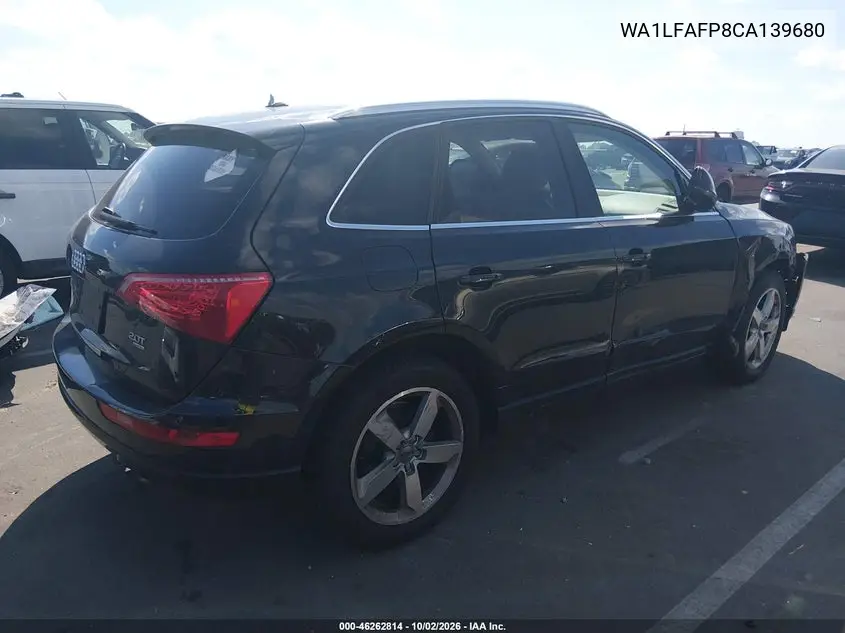 2012 AUDI Q5 VIN WA1LFAFP8CA139680 — фото 4