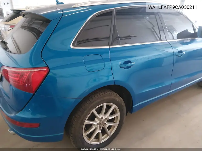 2012 AUDI Q5 VIN WA1LFAFP9CA030211 — фото 4