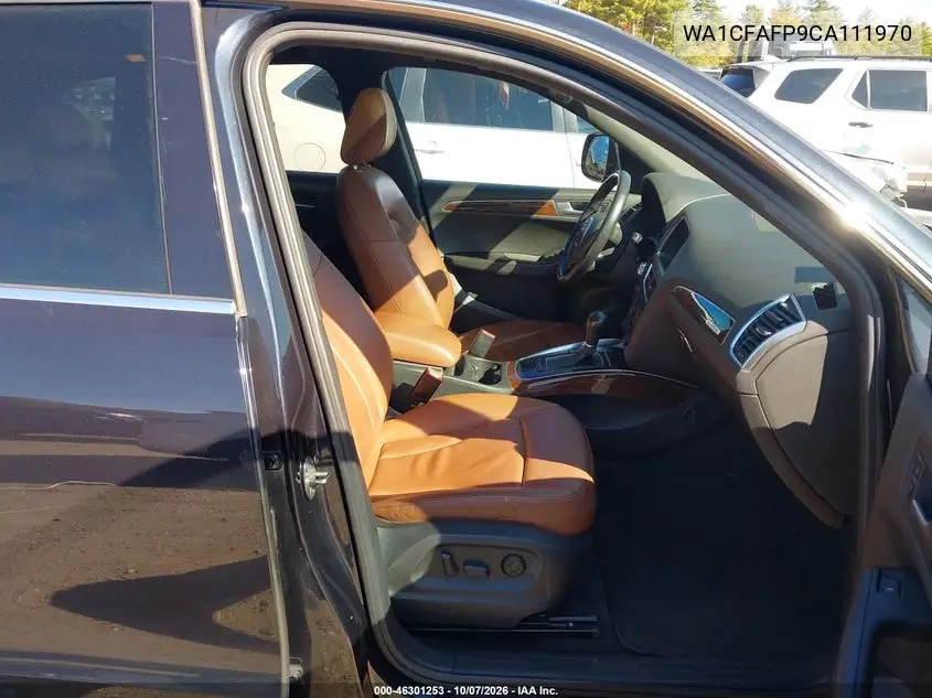2012 AUDI Q5 VIN WA1CFAFP9CA111970 — фото 5
