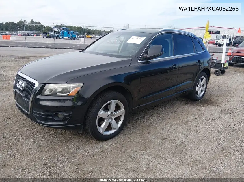 2012 AUDI Q5 VIN WA1LFAFPXCA052265 — фото 2