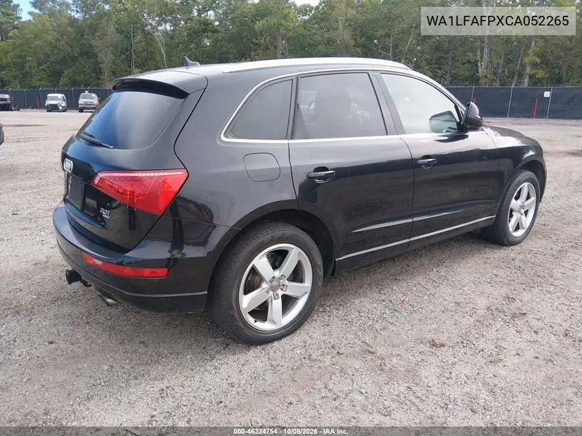 2012 AUDI Q5 VIN WA1LFAFPXCA052265 — фото 4