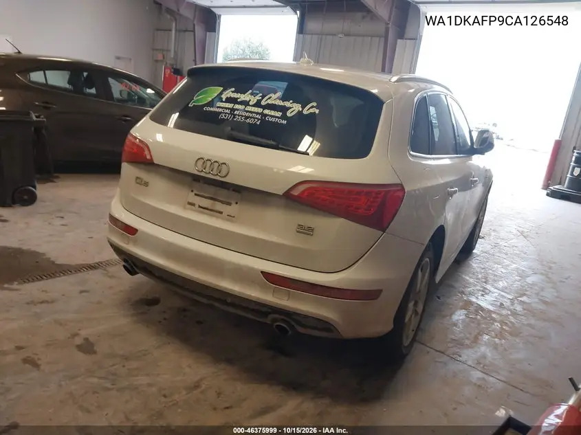 2012 AUDI Q5 VIN WA1DKAFP9CA126548 — фото 4