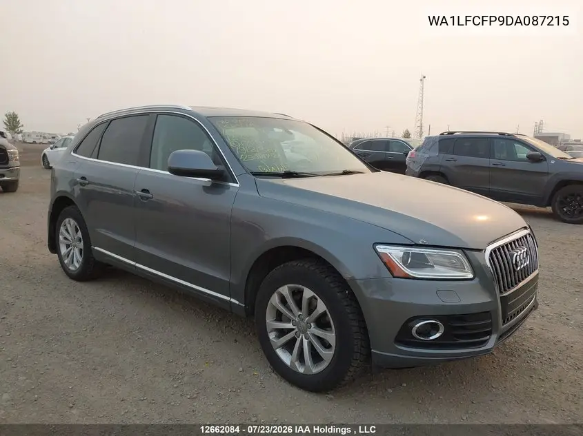 AUDI Q5 2013, VIN WA1LFCFP9DA087215
