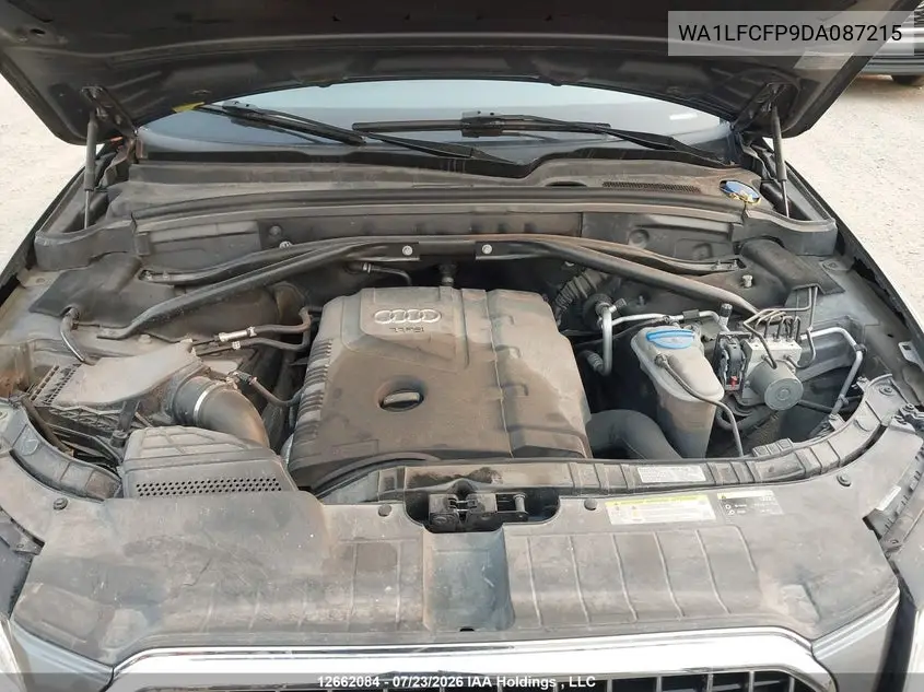 2013 AUDI Q5 VIN WA1LFCFP9DA087215 — фото 10
