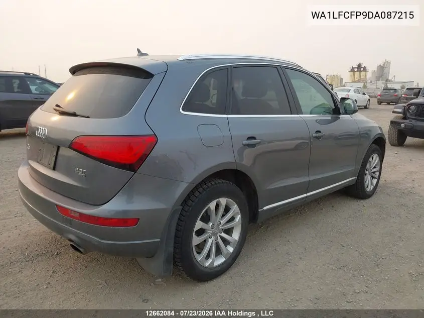 2013 AUDI Q5 VIN WA1LFCFP9DA087215 — фото 4