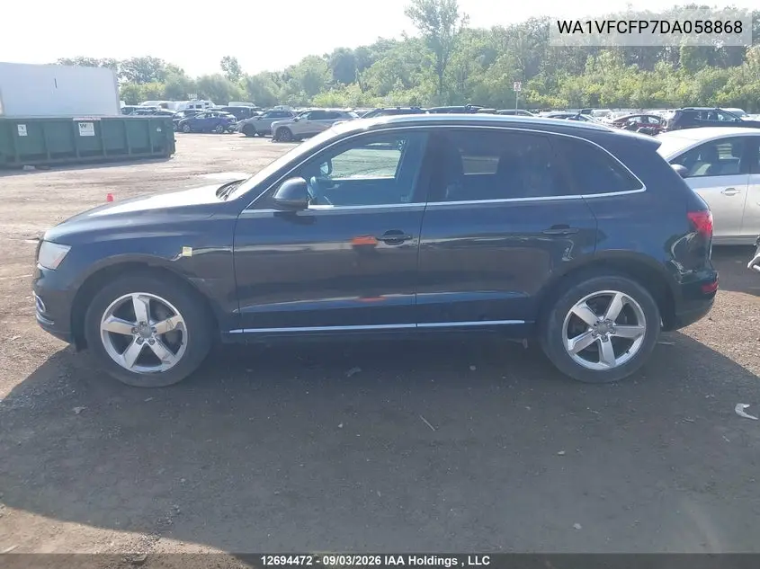 2013 AUDI Q5 VIN WA1VFCFP7DA058868 — фото 14