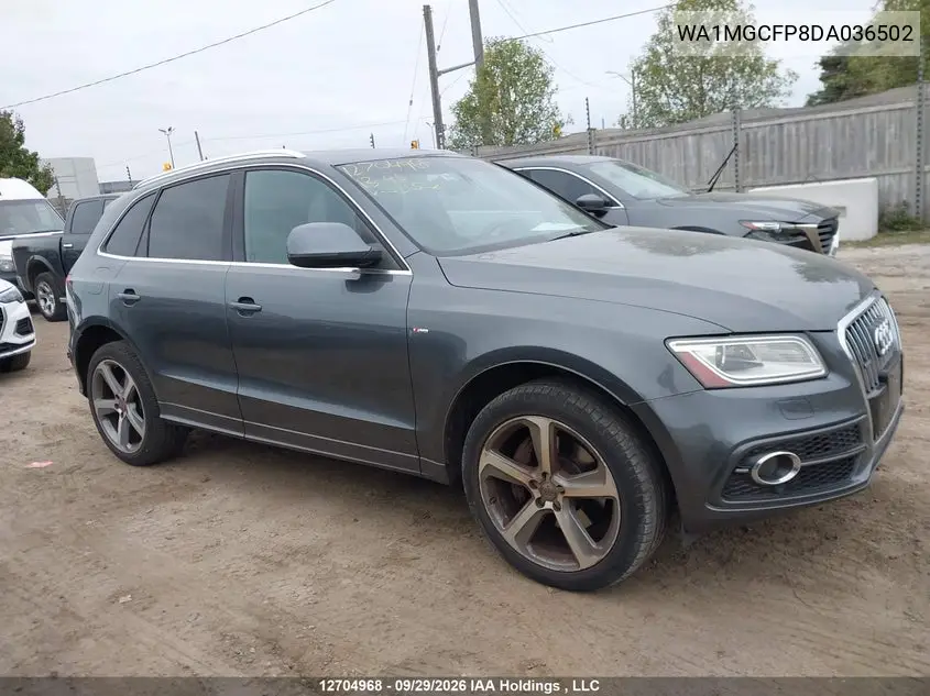 2013 AUDI Q5 VIN WA1MGCFP8DA036502 — фото 13