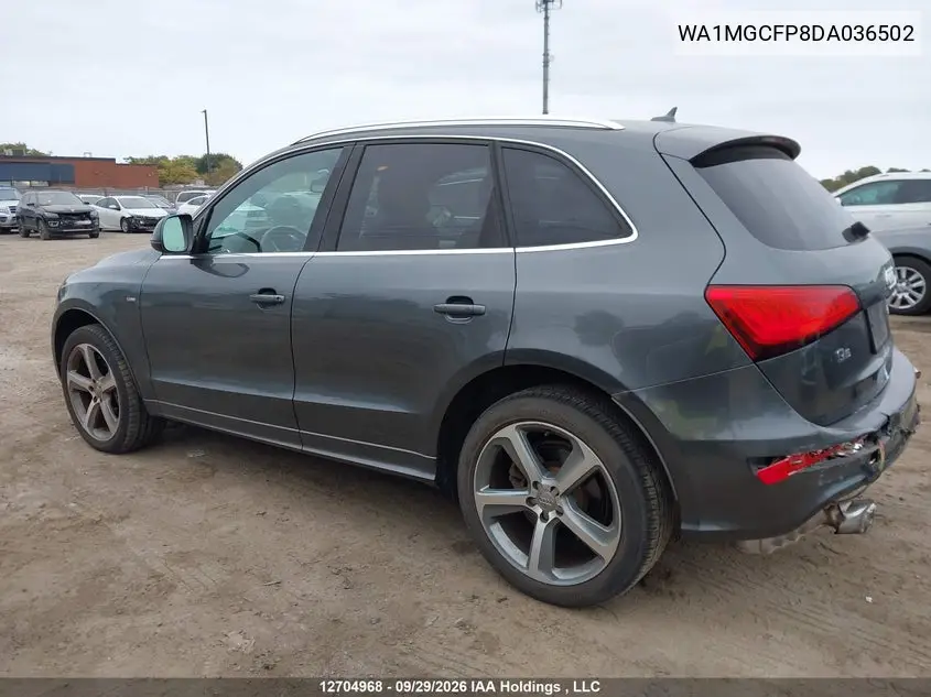 2013 AUDI Q5 VIN WA1MGCFP8DA036502 — фото 14