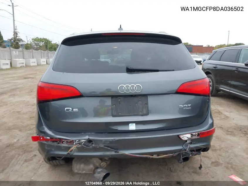 2013 AUDI Q5 VIN WA1MGCFP8DA036502 — фото 16