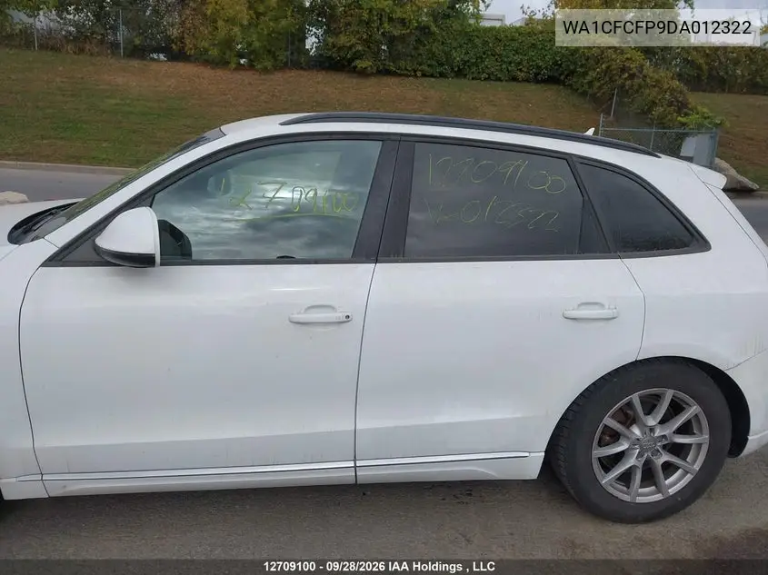 2013 AUDI Q5 VIN WA1CFCFP9DA012322 — фото 15