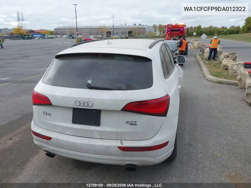 2013 AUDI Q5 VIN WA1CFCFP9DA012322 — фото 17