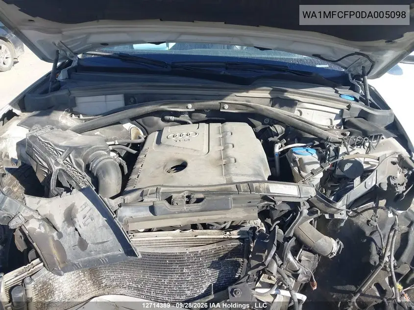 2013 AUDI Q5 VIN WA1MFCFP0DA005098 — фото 10