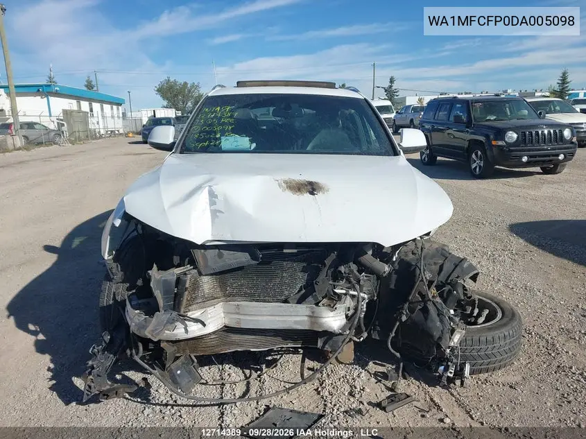 2013 AUDI Q5 VIN WA1MFCFP0DA005098 — фото 13