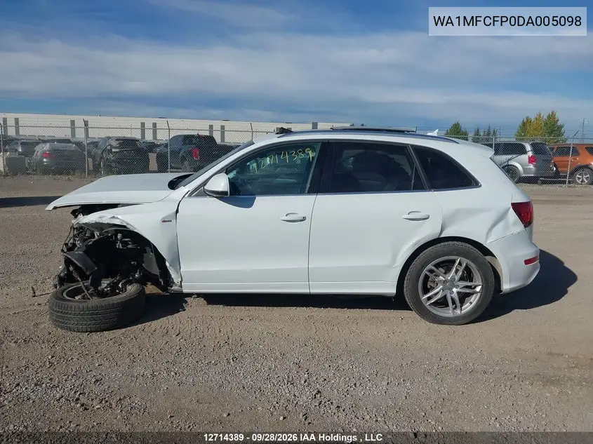 2013 AUDI Q5 VIN WA1MFCFP0DA005098 — фото 15