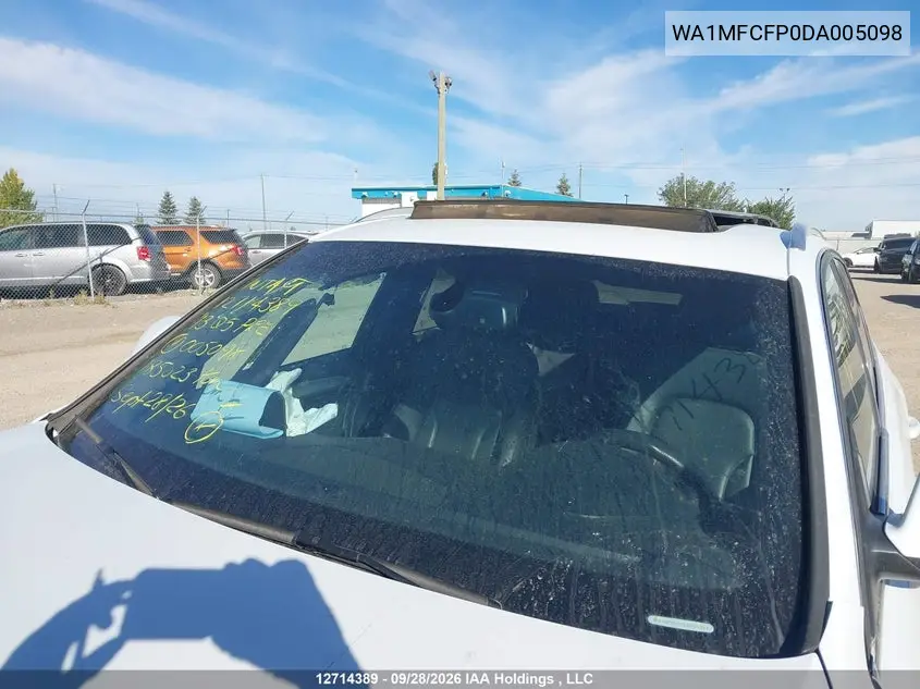 2013 AUDI Q5 VIN WA1MFCFP0DA005098 — фото 18