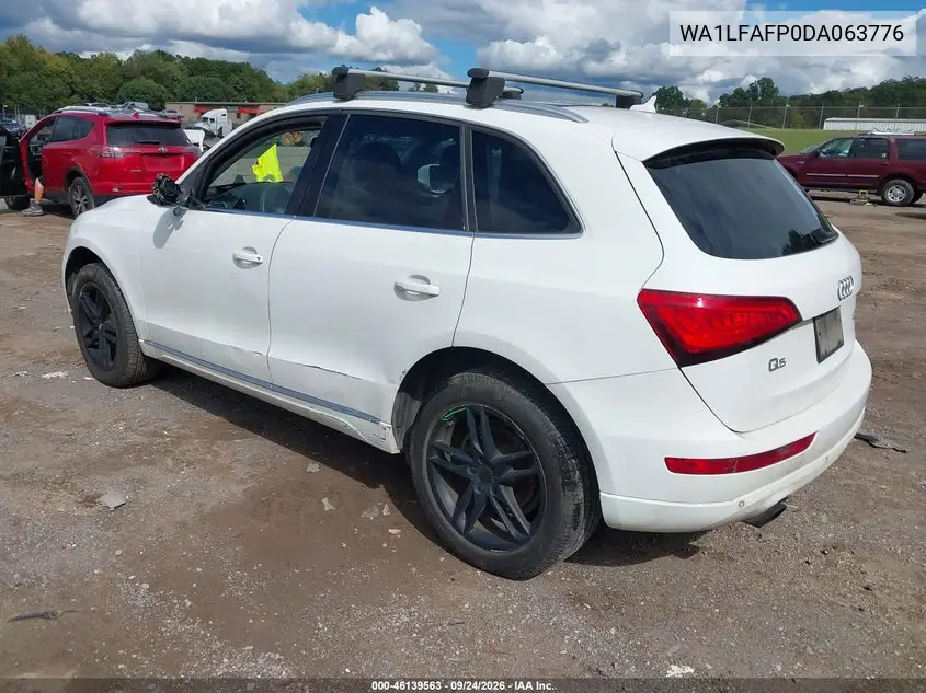 2013 AUDI Q5 VIN WA1LFAFP0DA063776 — фото 3