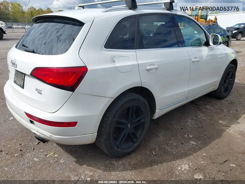 2013 AUDI Q5 VIN WA1LFAFP0DA063776 — фото 4