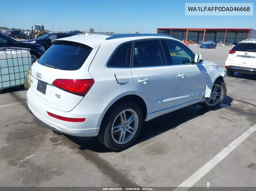 2013 AUDI Q5 VIN WA1LFAFP0DA046668 — фото 4
