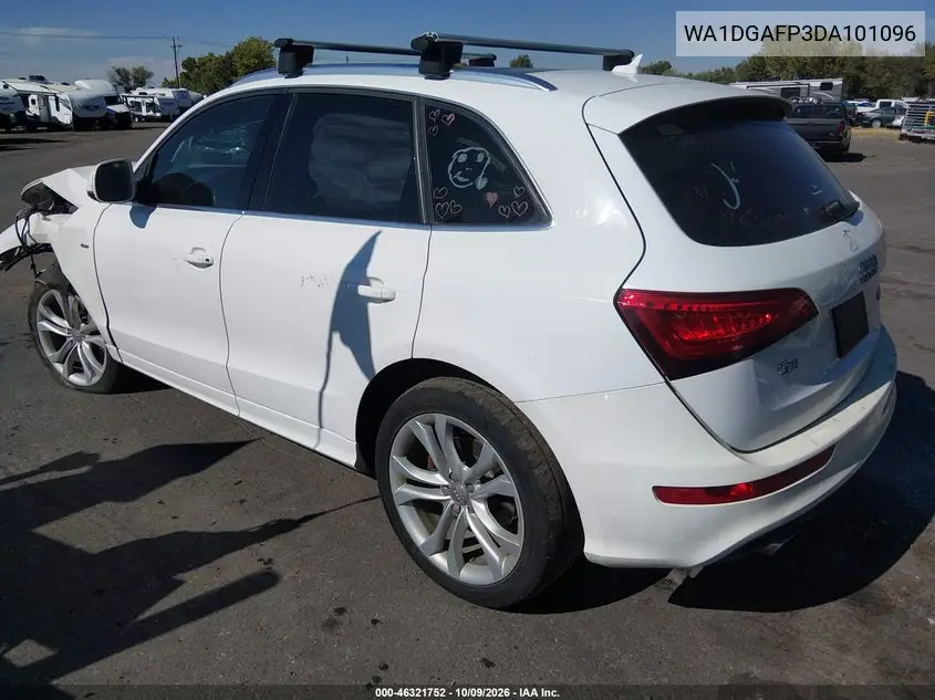 2013 AUDI Q5 VIN WA1DGAFP3DA101096 — фото 3