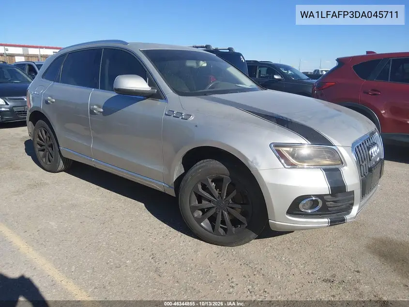 AUDI Q5 2013, VIN WA1LFAFP3DA045711