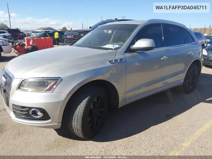 2013 AUDI Q5 VIN WA1LFAFP3DA045711 — фото 2