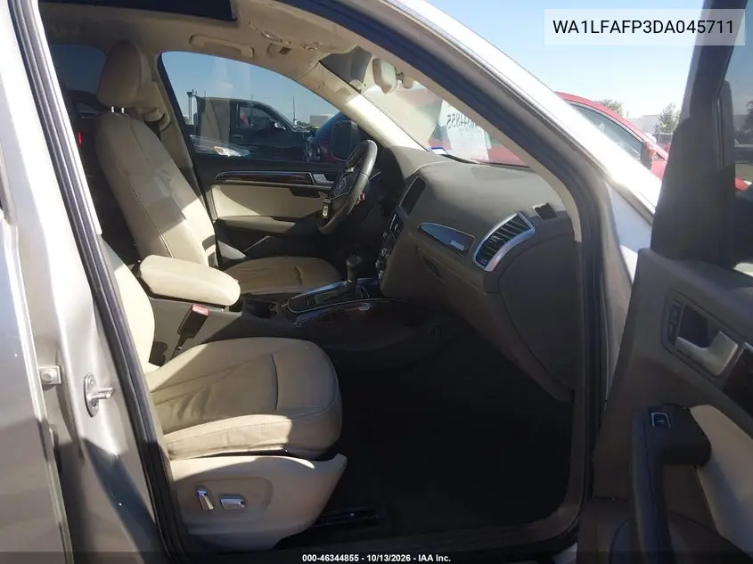 2013 AUDI Q5 VIN WA1LFAFP3DA045711 — фото 5