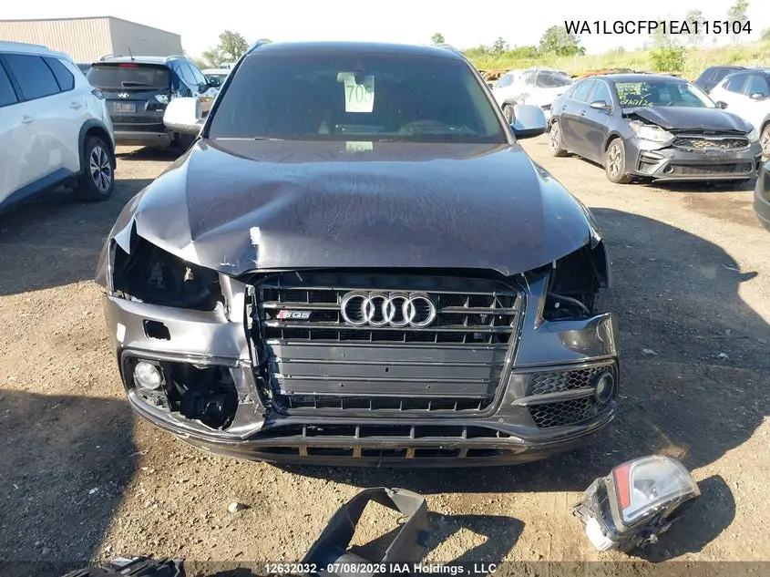2014 AUDI Q5 VIN WA1LGCFP1EA115104 — фото 13