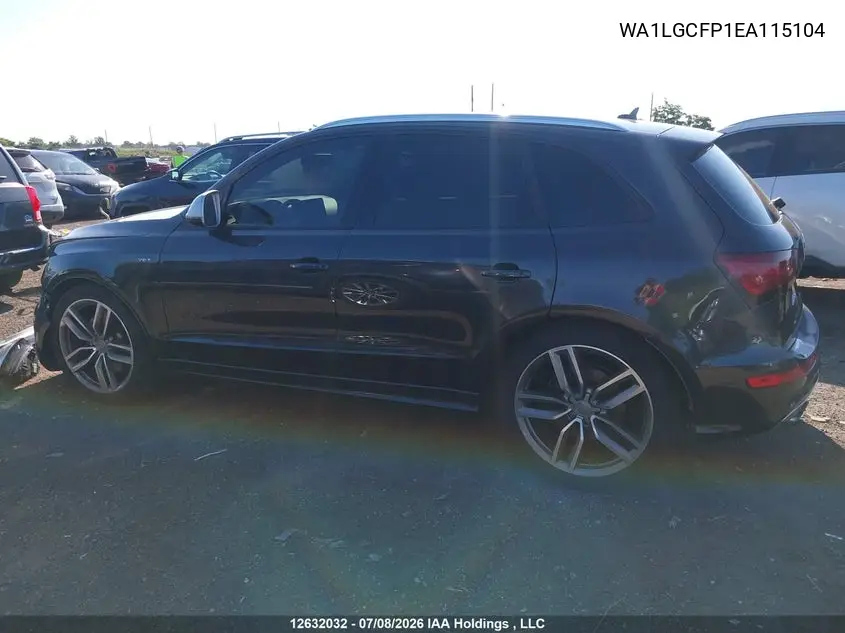 2014 AUDI Q5 VIN WA1LGCFP1EA115104 — фото 15