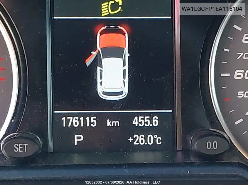 2014 AUDI Q5 VIN WA1LGCFP1EA115104 — фото 16