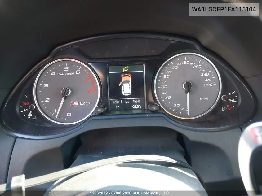 2014 AUDI Q5 VIN WA1LGCFP1EA115104 — фото 7
