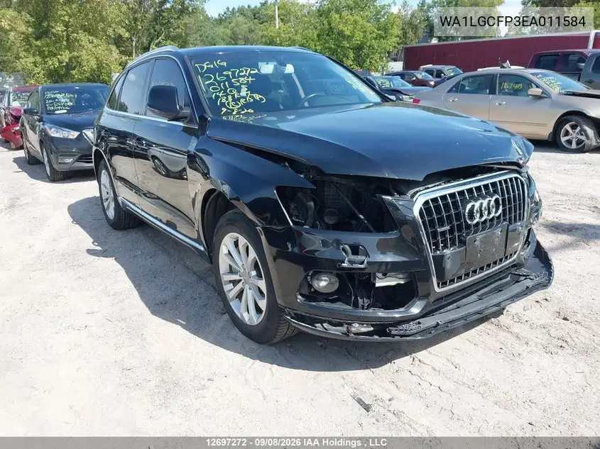 AUDI Q5 2014, VIN WA1LGCFP3EA011584