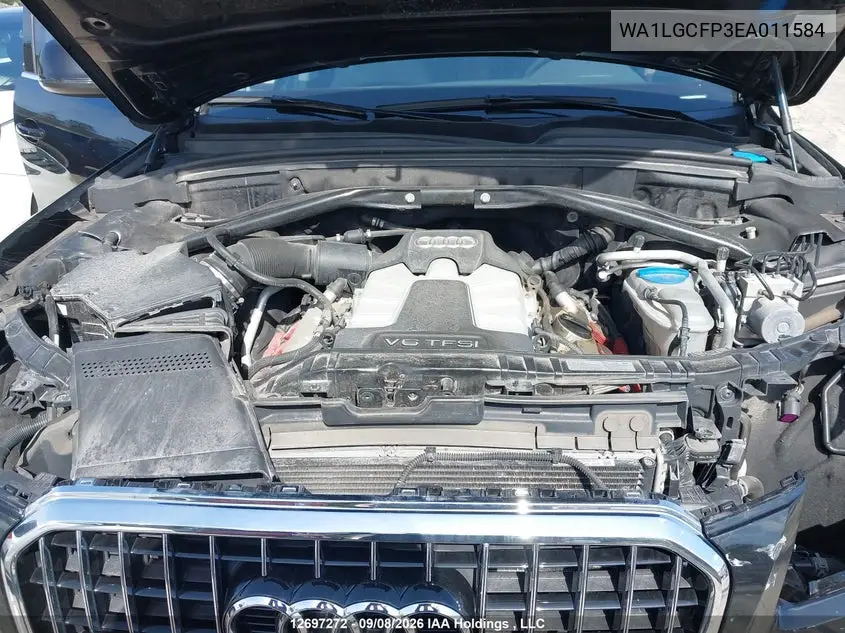 2014 AUDI Q5 VIN WA1LGCFP3EA011584 — фото 10