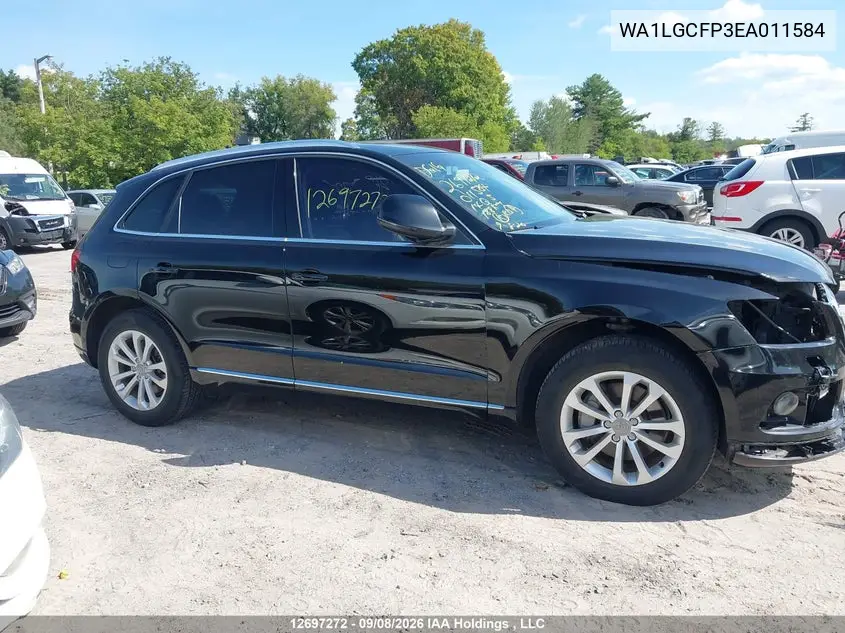 2014 AUDI Q5 VIN WA1LGCFP3EA011584 — фото 14