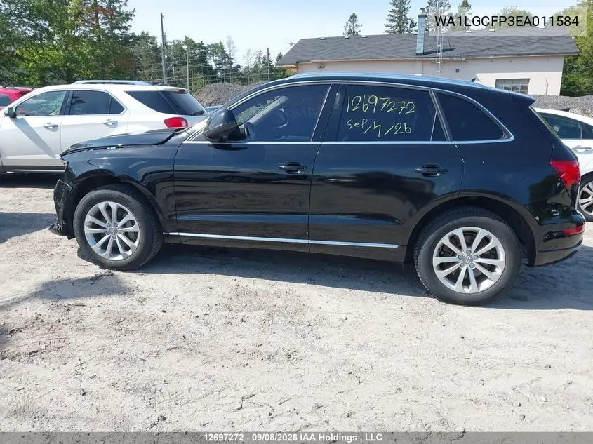 2014 AUDI Q5 VIN WA1LGCFP3EA011584 — фото 15