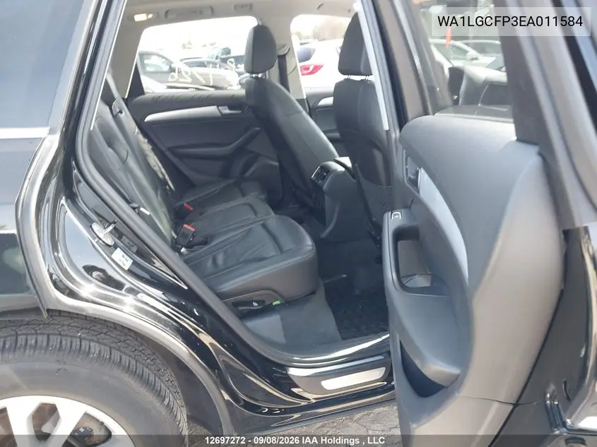 2014 AUDI Q5 VIN WA1LGCFP3EA011584 — фото 8