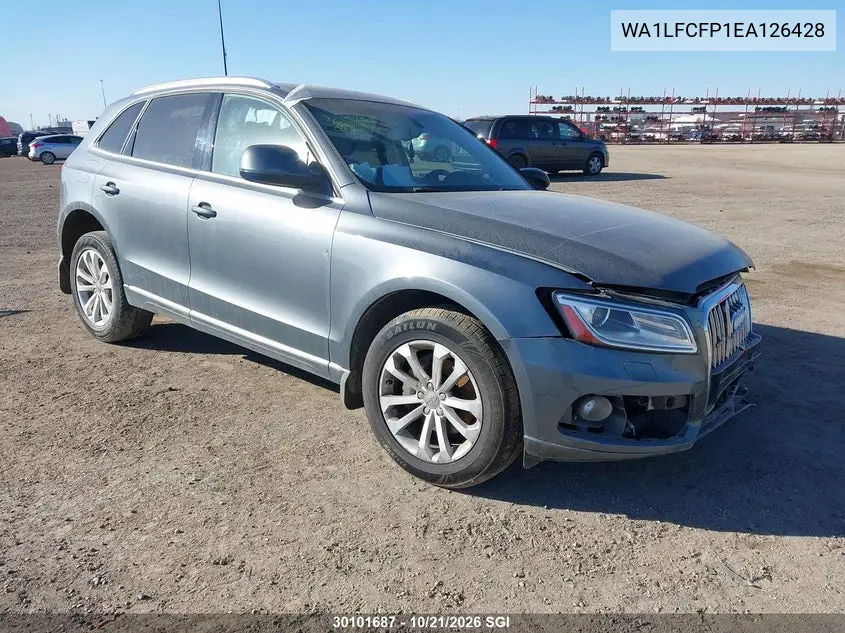 AUDI Q5 2014, VIN WA1LFCFP1EA126428