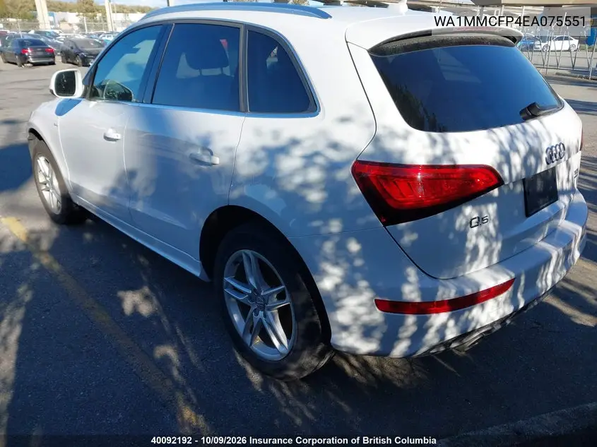 2014 AUDI Q5 VIN WA1MMCFP4EA075551 — фото 3