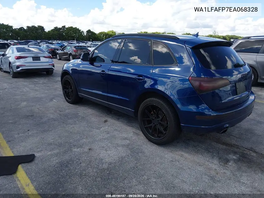 2014 AUDI Q5 VIN WA1LFAFP7EA068328 — фото 3