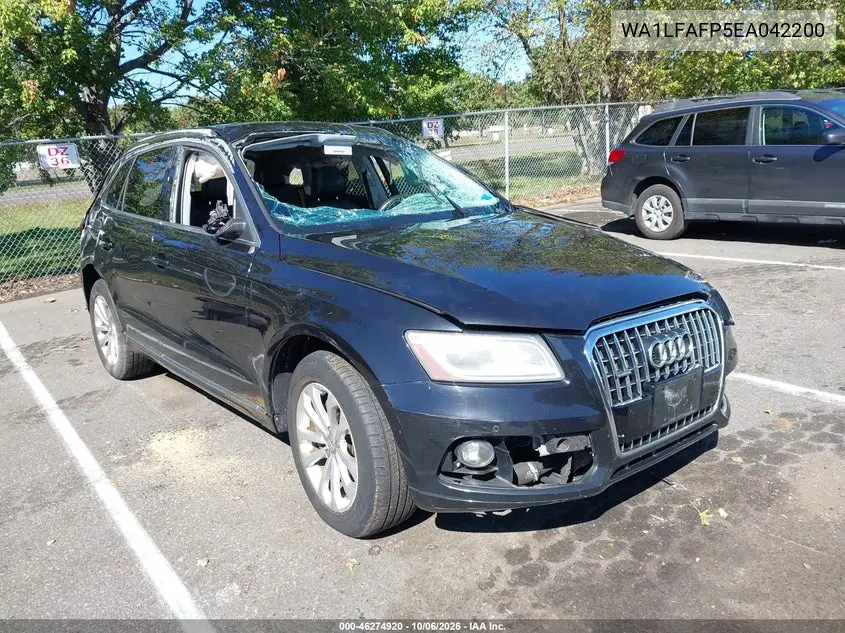AUDI Q5 2014, VIN WA1LFAFP5EA042200