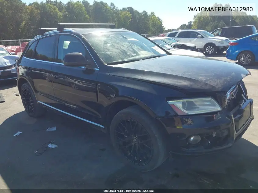 AUDI Q5 2014, VIN WA1CMAFP9EA012980