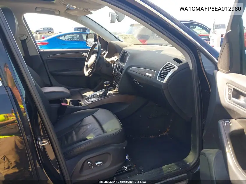 2014 AUDI Q5 VIN WA1CMAFP9EA012980 — фото 5