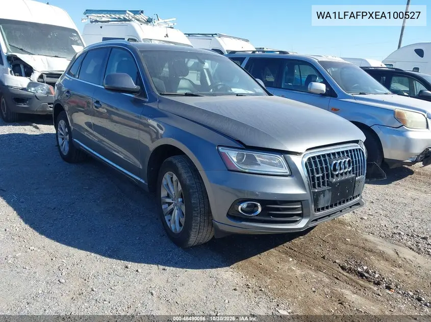 AUDI Q5 2014, VIN WA1LFAFPXEA100527