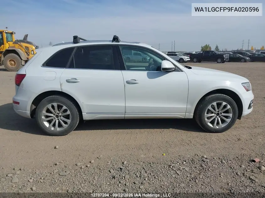 2015 AUDI Q5 VIN WA1LGCFP9FA020596 — фото 13