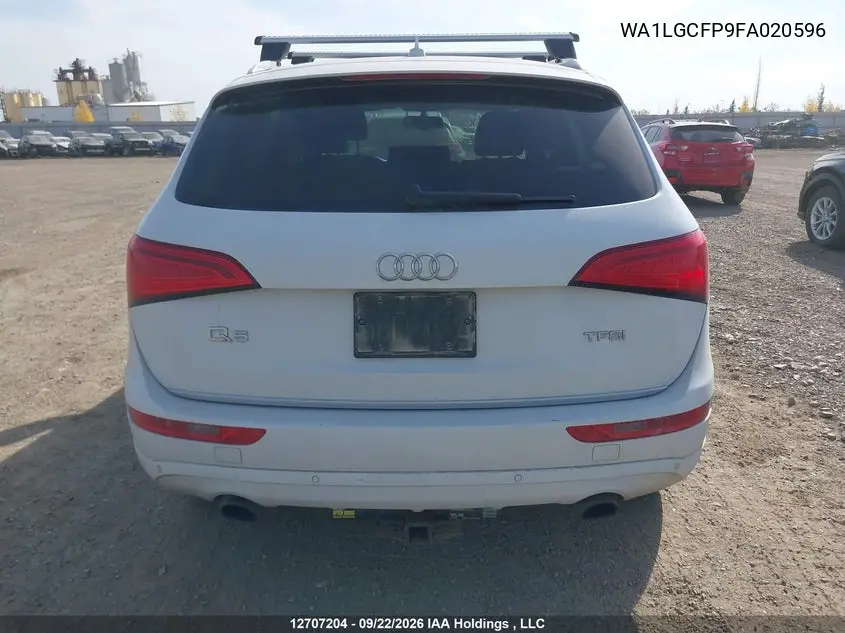 2015 AUDI Q5 VIN WA1LGCFP9FA020596 — фото 16