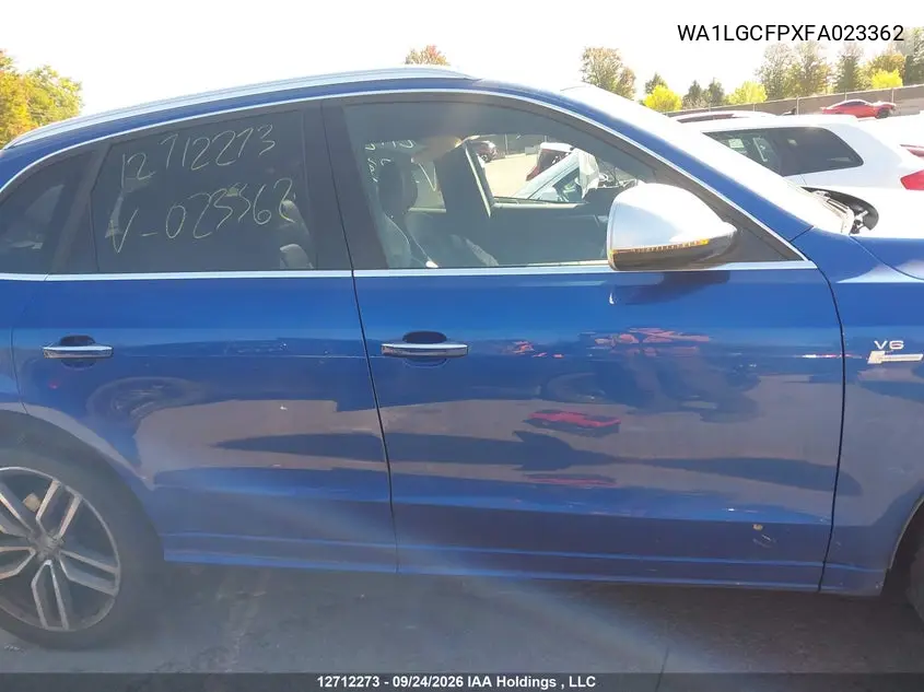 2015 AUDI Q5 VIN WA1LGCFPXFA023362 — фото 13