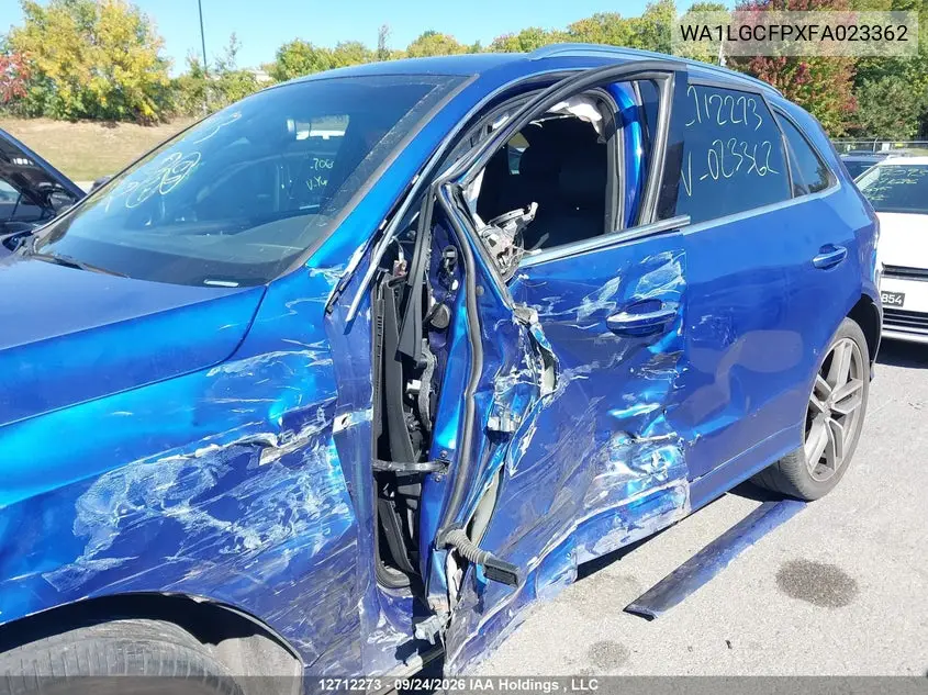2015 AUDI Q5 VIN WA1LGCFPXFA023362 — фото 6