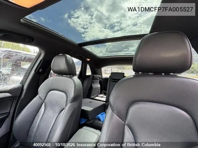 2015 AUDI Q5 VIN WA1DMCFP7FA005527 — фото 13