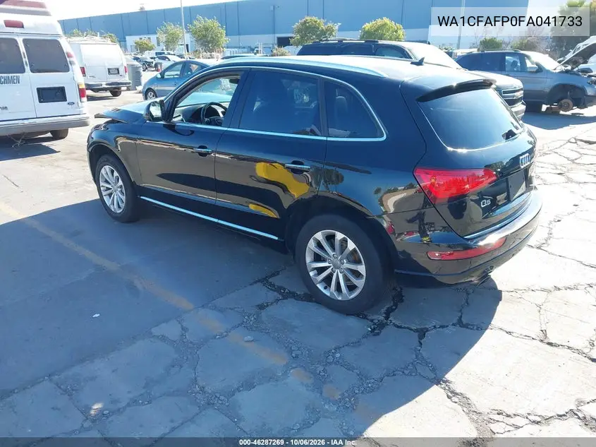 2015 AUDI Q5 VIN WA1CFAFP0FA041733 — фото 3