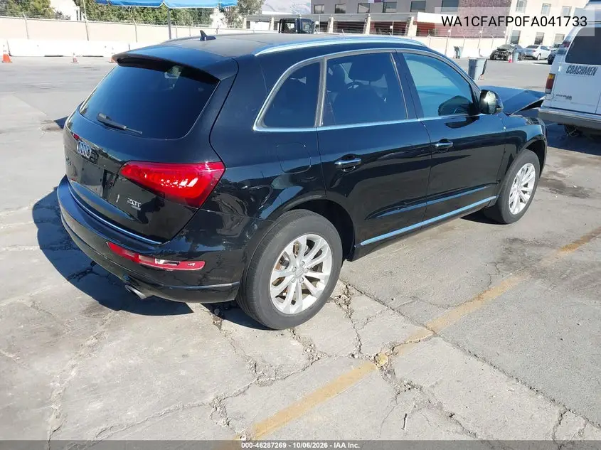 2015 AUDI Q5 VIN WA1CFAFP0FA041733 — фото 4
