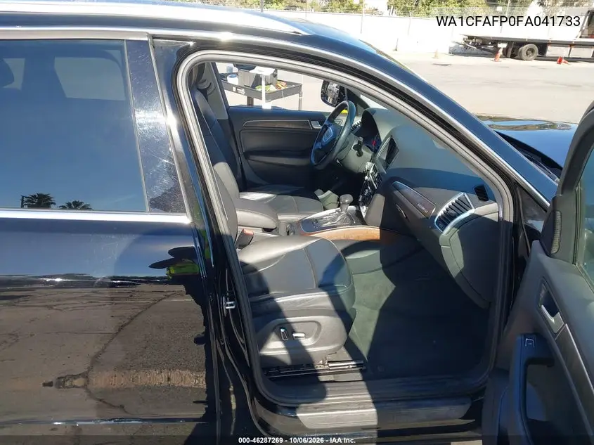 2015 AUDI Q5 VIN WA1CFAFP0FA041733 — фото 5